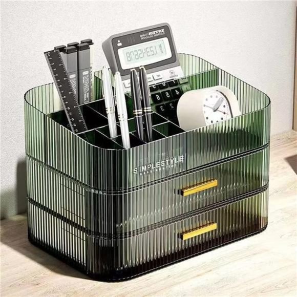 Makeup Organizer with Stackable Drawers, Bathroom Vanity Organizers and Storage - Picture 4 of 6